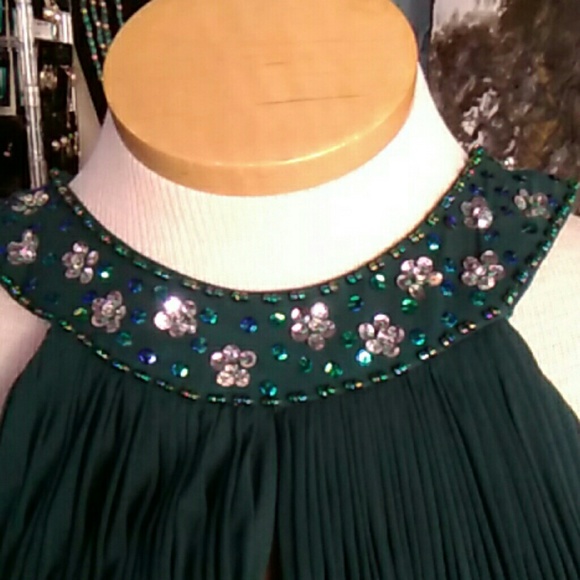 New Izilady Sleeveless Sequin/Bead Trimmed Dress - Picture 2 of 6